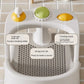 Baby Bath Seat for Babies 6 Months & Up - Bathtub Seats for Babies Sitting Up with Rinse Cup, Non-Slip, Comfortable, Infant Bath