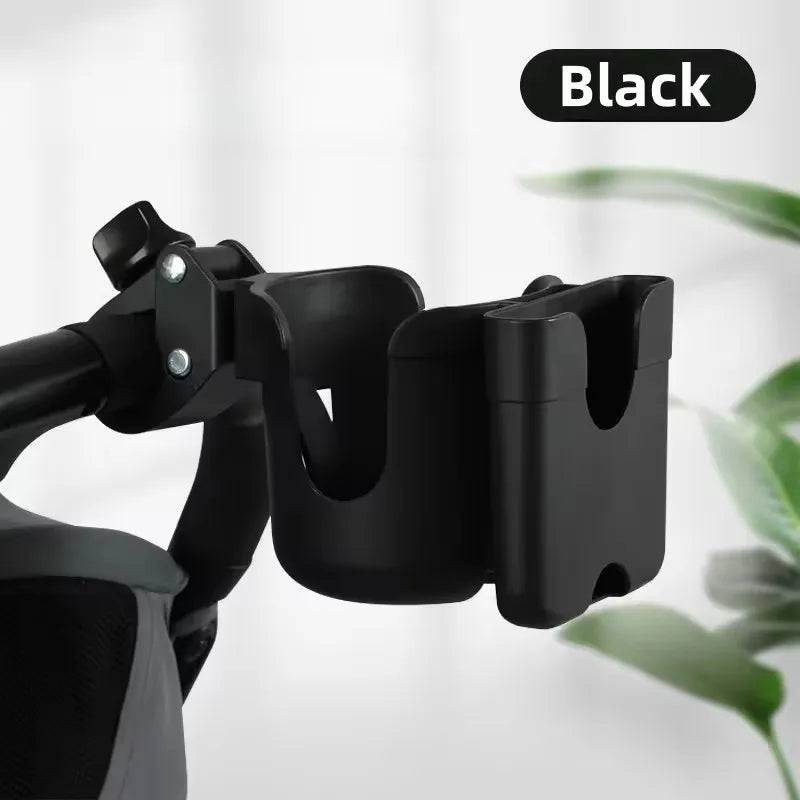 Baby Stroller Cup Holder Phone Holder Outside Travel Universal Pram Baby Stroller Accessories U-Shaped Baby Bottles Rack