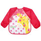 Baby Girls Apron Bibs Toddler Long Sleeve Scarf Waterproof Art Smock Feeding Bib Infant Boys Girls Kids Burp Cloth Bandana