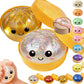 Glitter Dumpling Dumpling Squishy Glitter,Glitter Dumplings Squishy,Anxiety Relief Fidget, Soft Squeeze Decompression Dough