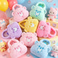Care Bear Handheld Bag Doll Fried Dough Twists Dumpling Bag Plush Toy Doll Bag Grab Machine Doll Wedding Throw Doll Gift