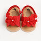 Baby Summer Sandals, PU Non-Slip Soles, Soft Flat Shoes for Infants, Suitable for Learning to Walk Indoors and Outdoors.