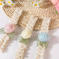 Pack of 3 New Infant Hairband 0-12M Sweet Lace Rose Baby Headband 3D Flower Girls Headwear Toddler Hair Accessory