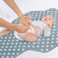 Waterproof Baby Changing Mat Foldable Diaper Pad Portable Infant Changing Pad Reusable Soft Changing Pad