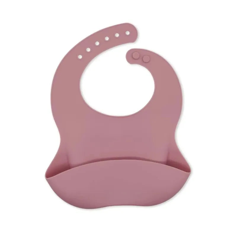 3D Waterproof Baby Bib - Cute Cartoon Animal Print Adjustable Children's Bibs for Girls & Boys, Silicone Feeding Apron with Deep