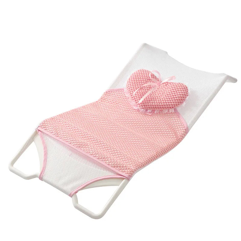 Baby Bathing Seat Support Mat Newborn Bath Tub Seat Baby Bathing Tub Non Slip Pad Safety Bath Support Soft Cushion Mat Pillow