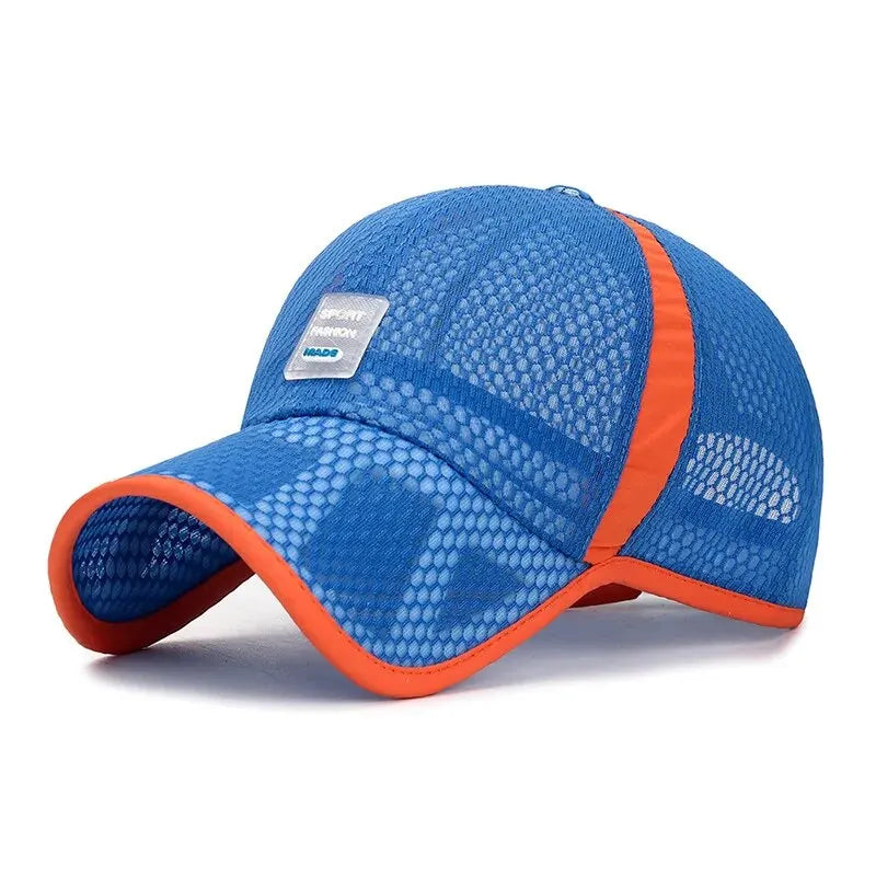 Spring And Summer Korean Version Of Children's Baseball Caps, Breathable Mesh Hats For Boys And Girls, Outdoor Travel Sunhats