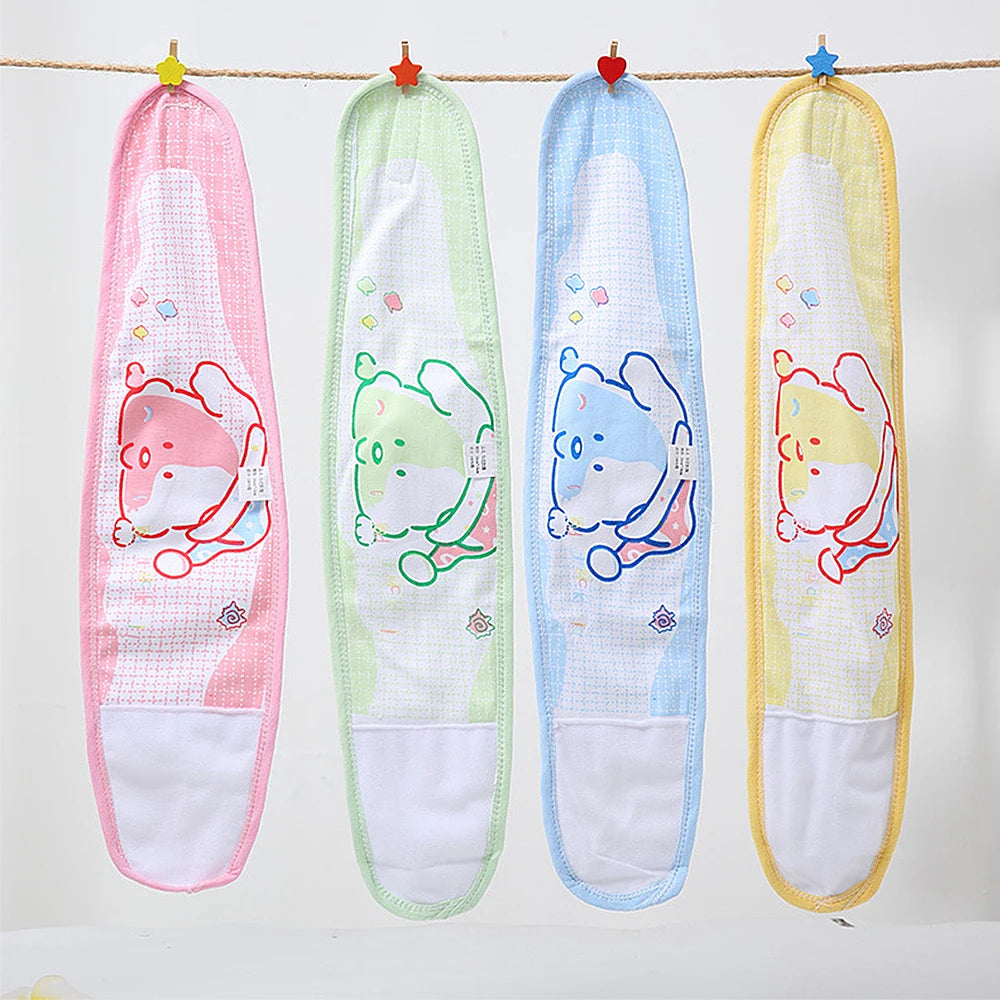 1PC Infant Umbilical Cord Care Belly Navel Belt Belly Protection Baby Newborn Soft Breathable Cotton Umbilical Cord Care