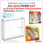 1PCS Acrylic Magnetic Case For 2026 PKMN DAY | First Partner Illustration Collection Series 1/2【5mm Thick】