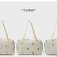 New Newborn Baby Care Diaper Bag Mommy Maternity Shoulder Bag Embroidery Quilted Stroller Diaper Storage Organizer Large Handbag