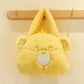 Care Bear Handheld Bag Doll Fried Dough Twists Dumpling Bag Plush Toy Doll Bag Grab Machine Doll Wedding Throw Doll Gift