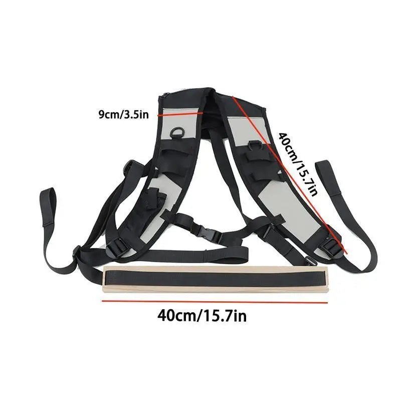 Ergonomic Baby Carrier with Standing Assist Footrest Outdoor Hiking Backpack Front Facing Carrier Infant Toddler Parent Hands
