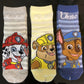 100% Genuine Paw Patrol 3Pairs Baby Spring Autumn Summer Knitted Socks Skye Everest Liberty Chase Marshall Rubble Rocky Age 3-7T