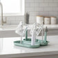 Baby Feeding Bottle Drain Rack BPA Free 1 Set Non-Slip Cup Holder Storage Drying Stand for Home Infant Feeding Supplies