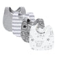 4Pcs Baby Bibs Burp Clothes Cotton Newborn Bibs Baby Stuff Infant Accessories Toddler Saliva Towels for Girls Boys Baby Care