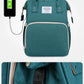 Baby Bed Mother Large Capacity Nappy Milk Bottle Backpacks with Changing Mat Convenient Baby Nursing Bags Gift Mommy Diaper Bags