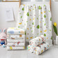 Baby Bath Towel Boy Girl Cotton Blanket For Newborn Bathrobe 4-Layer Gauze Washcloth Infant Swaddle