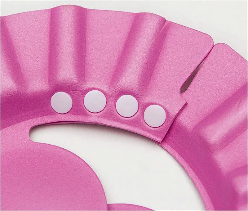 Safe Baby Shower Cap Bath Protection Soft Cap Hat for Baby Wash Hair Shield Baby Care Shampoo Cap