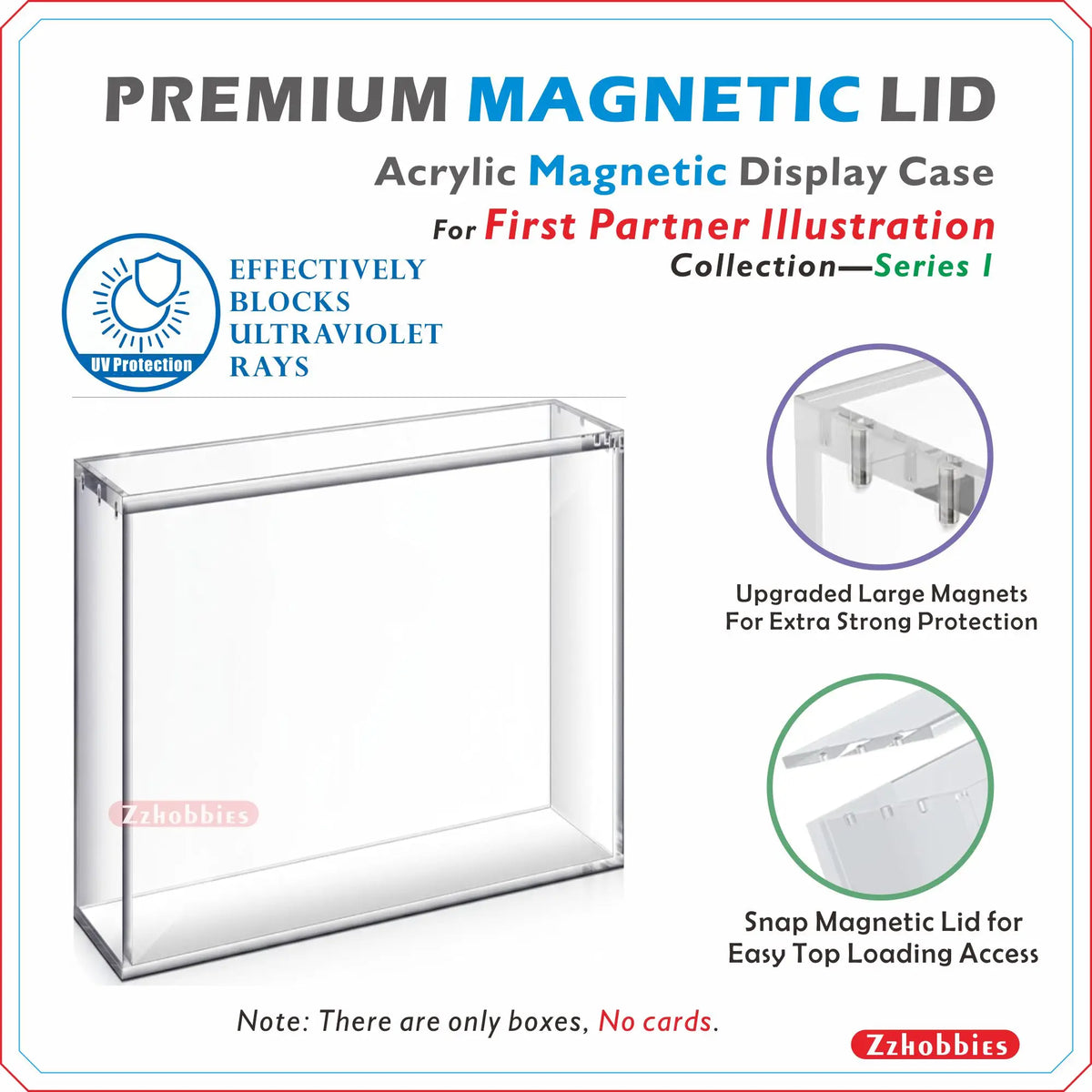 1PCS Acrylic Magnetic Case For 2026 PKMN DAY | First Partner Illustration Collection Series 1/2【5mm Thick】