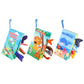 Baby 8 Page Tail Cloth Book Cartoon Animals Touch And Feel Infant Soft Books Development Interactive Early Education Toys