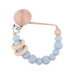 Baby Anti-drop Chain Pacifier Clips Silicone Beads Infant Nipple Appease Soother Chain Clips Dummy Holder Nipple Clip