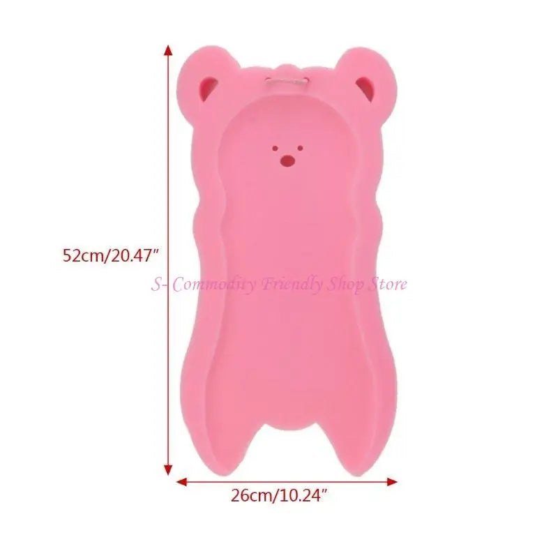 85AE Baby Bath Cushion Newborn Bath Anti-slip Cushion for Seat Infant Floating Bathtub Pad Shower Support Mat Security