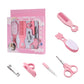 Baby Grooming Kit 6-Piece, Anti-Pinch Nail Clipper, Soft Hair Brush, Newborn Daily Care Comb, Great Helper for Mom
