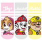 100% Genuine Paw Patrol 3Pairs Baby Spring Autumn Summer Knitted Socks Skye Everest Liberty Chase Marshall Rubble Rocky Age 3-7T