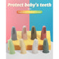 Baby Oral Care Finger Toothbrush Soft Silicone Teething Toy Gum Cleaning Brush Infant Dental Health Supplies Newborn And Toddler
