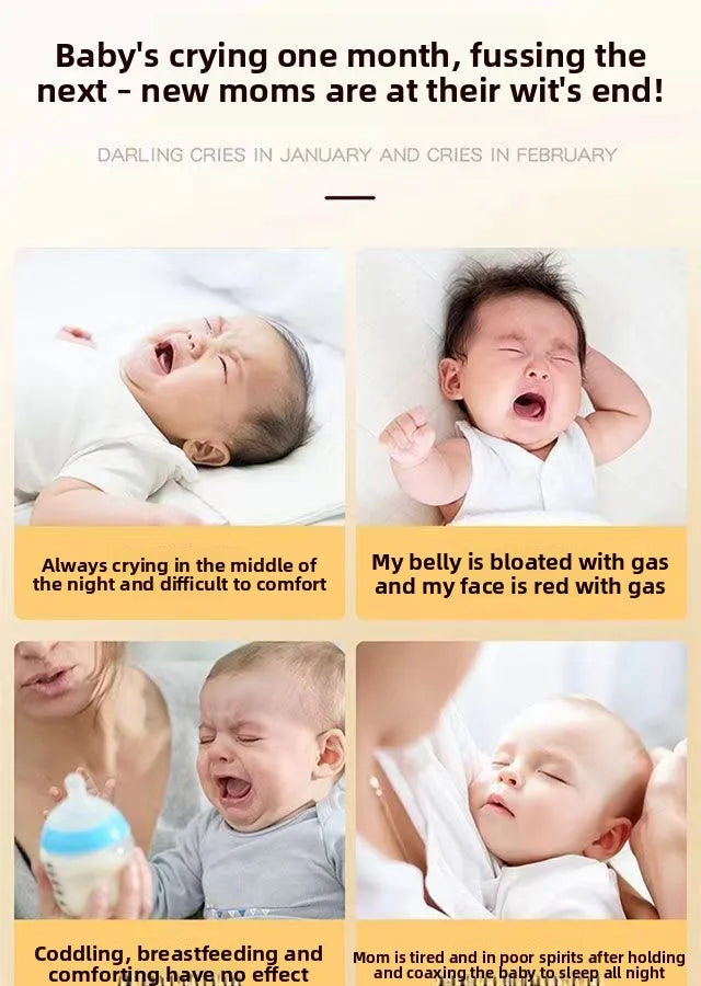 Newborn Baby Hot Water Bottle - Small Mini Warm Baby Belly Heat Pack Flatulence & Colic Relief Wonder - Warm Water Bottle