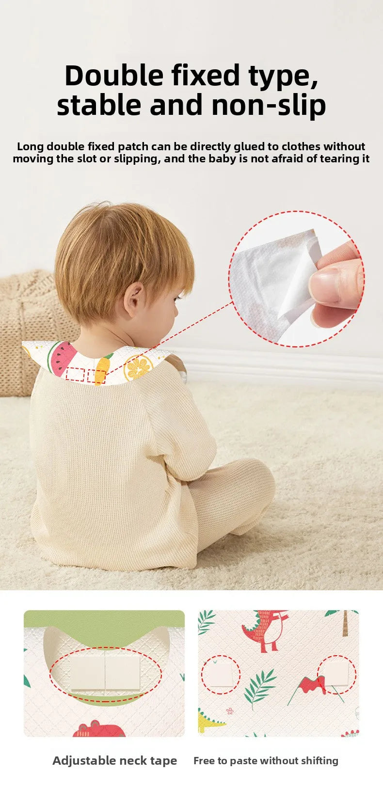 Children's Disposable Bib Independent Packaging Baby Food Pocket Baby Leave-in Saliva Towel Waterproof Bib