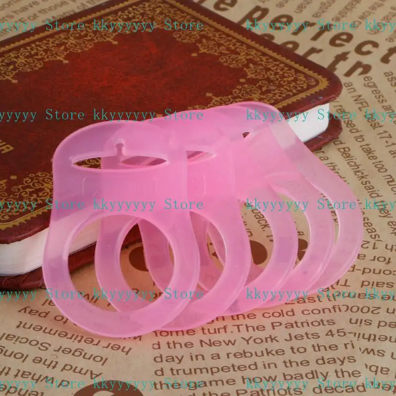 652F 5pc/set Dummy Pacifier Holder Clip Adapter Ring Button Pacifier Adapter Diy Baby Gift Accessories