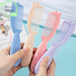 (BBQ4)2Pcs/Set Cute Kids Baby Small Hair Brush and Comb Set for Newborns & Toddlers Baby Brush Soft Bristles Baby Hair Care Gift