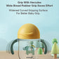 Baby Water Cups 250ML Baby Learning Drinking Cup with Double Handle Flip Lid Leakproof Infants Water Cups Bottle BPA Free