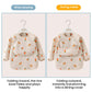 Baby Smock Bib Soft Full Sleeve Adjustable Weaning Smock Full Sleeve Toddler Eating Shirt Bibs for 6-36 Months Kids Girls Boys