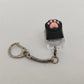 Cute Cat Paw Squishy Keychain - Soft Silicone Stress Relief Toy for Backpack Purse Decor, Fidget Decompression Gift for Cat Lovers Couples Students