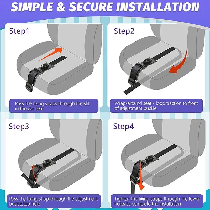 Car Seat Safety Belt for Pregnant Woman Maternity Moms Belly Unborn Baby Protector Adjuster Extender Kit Automotive Accessories