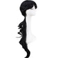 Girl Princess Elsa Anna Wig Kid Halloween Party Carnival Disguised Belle Wednesday Mermaid Rapunzel Aurora Snow White Ariel Hair