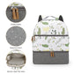 New Baby Diaper Bag Backpack Multifunctional Waterproof Maternity Nappy Bags Mommy Travel Backpack Stroller Bag Baby Nappy Cares