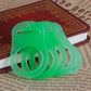 652F 5pc/set Dummy Pacifier Holder Clip Adapter Ring Button Pacifier Adapter Diy Baby Gift Accessories