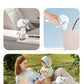 Manual Breast Pump Baby Bottle 2-in-1 Milk Extractor & Storage Bottle Soft Silicone Massage BPA-Free for Nursing Mom MB6
