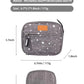 Baby Grooming Kit 9PCS Newborn Care Set with Nail Clipper Hair Brush Comb Thermometer Baby Hygiene Essentials Travel Kit