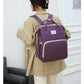 Fashionable Folding Baby Crib Mother and Baby Bag Large Capacity Hand-held Bottle Diaper Backpack Mother and Mommy Bag