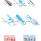 6pcs Baby Care Set Hair Comb Grooming Brush Set Nail Trimmer Scissors Clipper Hygiene Kit Healthcare Tools Sets for Toddler Gift