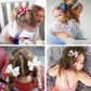 20PCS 3" Handmade Hair Bows for Girls Clips Grosgrain Ribbon Boutique Bow Alligator Hairpins for Children Teens Toddlers Kids
