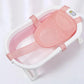 Baby Bath Net Mat Bathtub Cross-shaped Newborn Adjustable Bathtub Pillow Seat Cushion Anti-slip Shower Cradle Bed Seat