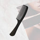 Professional Barber Styling Comb for Long Wet or Curly Hair Black Carbon Fibre Heat Resistant Anti-static Detangling Ergonomic