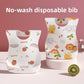 Children's Disposable Bib Independent Packaging Baby Food Pocket Baby Leave-in Saliva Towel Waterproof Bib