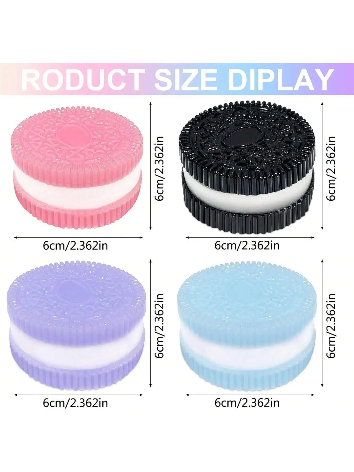 Handmade Silicone Biscuits Stress Relief Soft Sticky Toy Mochi Taba Squishy New Fidget Toy Pinch Fidget Toy Hand Relax Kids Gift