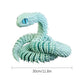 3D Printed Snake Model Toy Body Joint Movable Vipers Toys 3D Printed Snake Fidget Toy Simulation Snake Figurine Table Decoration